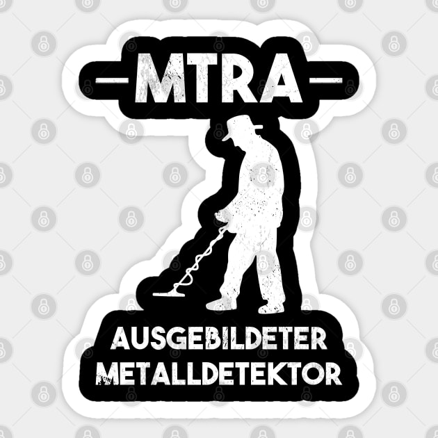 MTRA Medizinisch-Technischer Radiologieassistent Sticker by medd.art